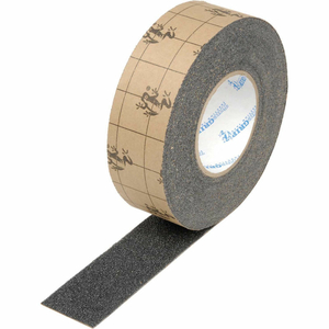 ANTI-SLIP TRACTION WALK TAPE ROLL, 6"W X 60'L, BLACK by Incom Manufacturing