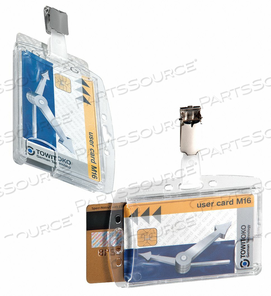 ID BADGE HOLDER SHELL STYLE PK25 by Durable
