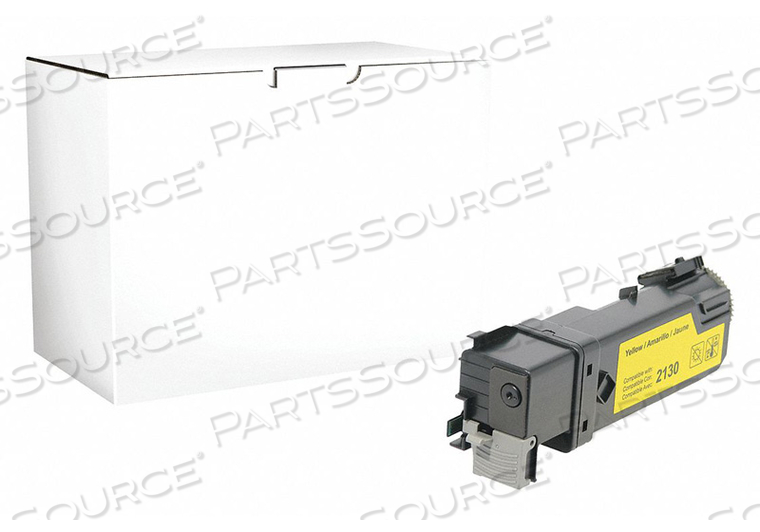 TONER CARTRIDGE YELLOW REMANUFACTURED by Clover