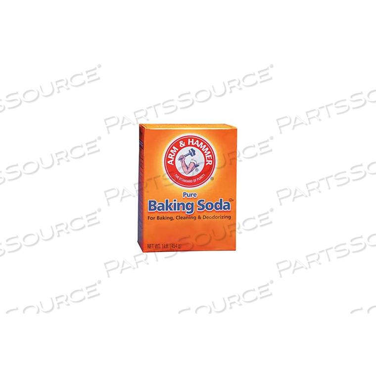 BAKING SODA, UNSCENTED, 16 OZ. BOX, 24 BOXES - 3320084104 by Arm And Hammer