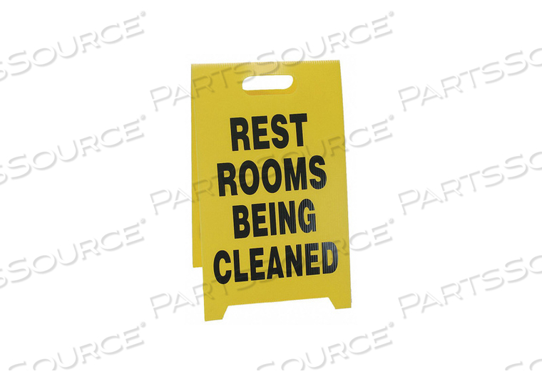 RESTROOM SIGN 20 X 12 PLASTIC 