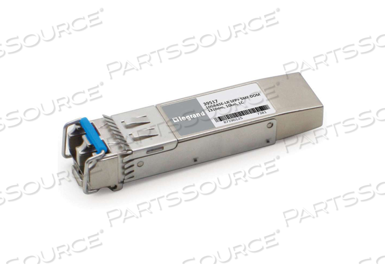 10GBASE-LR SFP+ TRANSCEIVER MODULE FOR SMF, 1310-NM WAVELENGTH, LC DUPLEX CONNECTOR 
