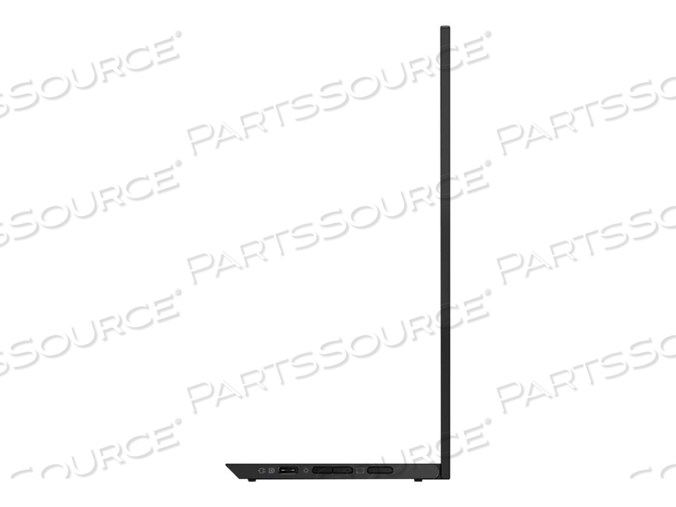 THINKVISION M14D, LED MONITOR, 14", PORTABLE, 2240 X 1400 2.2K @ 60 HZ, IPS, 375 CD/M¦, 1500:1, 6 MS, 2XUSB-C, RAVEN BLACK by Lenovo