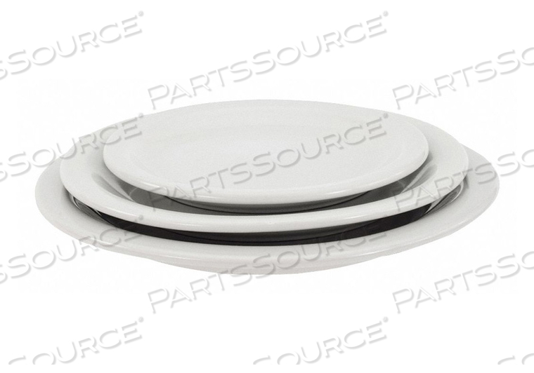 PLATE 6-3/8 IN. BRIGHT WHITE PK36 by Crestware