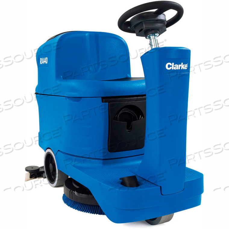 RA40 20D 20" RIDER AUTOMATIC SCRUBBER, 130 AH WET BATTERIES by Clarke RA40 20D 20" RIDER AUTOMATIC SCRUBBER, 130 AH WET BATTERIES by Clarke