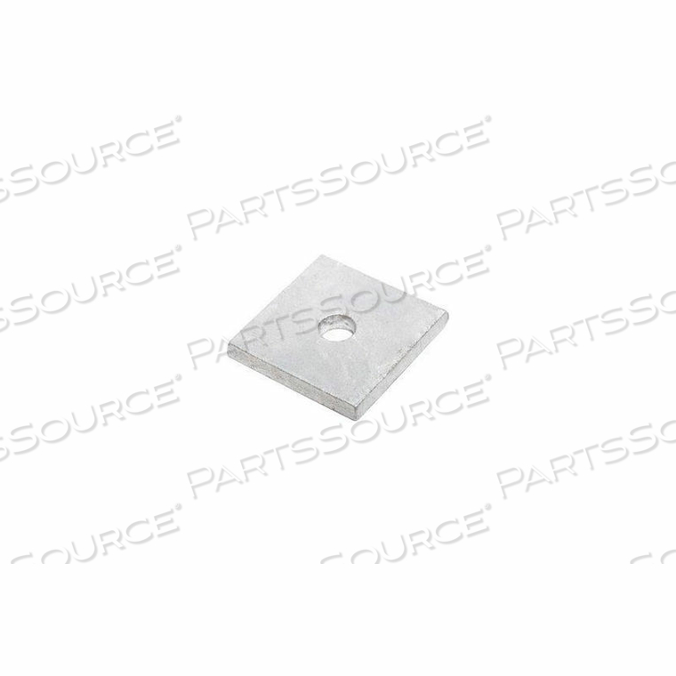 3/4" SQUARE PLATE WASHER - 13/16" I.D. - 3/16" THICK - STEEL - GALVANIZED - GRADE 2 - PKG OF 25 by Titan Fasteners 3/4" SQUARE PLATE WASHER - 13/16" I.D. - 3/16" THICK - STEEL - GALVANIZED - GRADE 2 - PKG OF 25 by Titan Fasteners