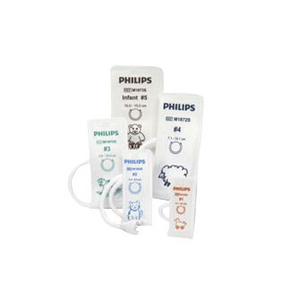 SINGLE PATIENT SOFT NEONATAL BLOOD PRESSURE CUFF, SINGLE TUBE, SIZE 3 by Philips Healthcare