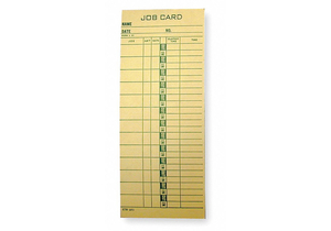 JOB COST TIME CARD PK1000 by Amano