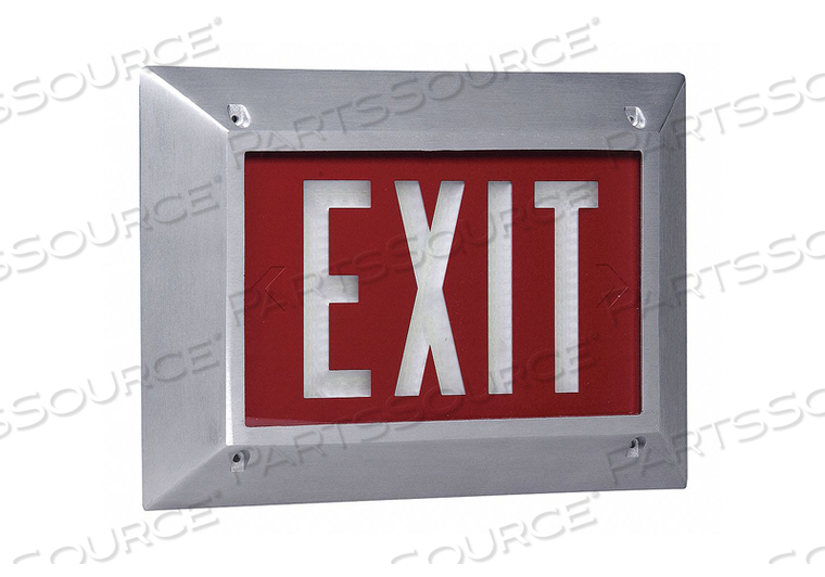 how do self luminous exit signs work