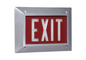 SELF-LUMINOUS EXIT SIGN 20 YR. 1 FACE by Isolite