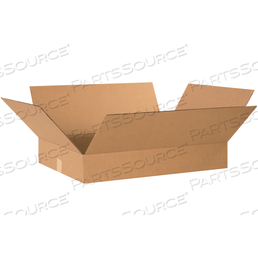 FLAT CORRUGATED BOXES, 24" X 17" X 3", KRAFT, 25/BUNDLE by BOX Partners (Box Acquisitions, LLC)