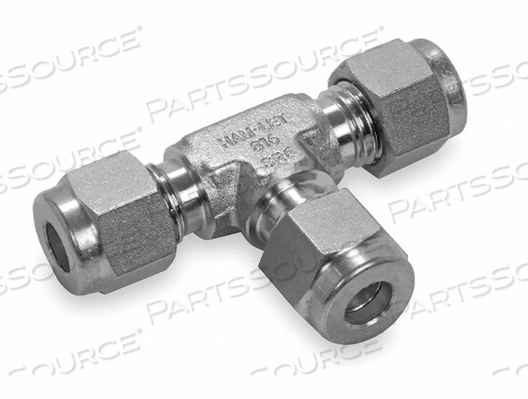 UNION TEE 316 SS LET-LOK 6MM by Ham-Let