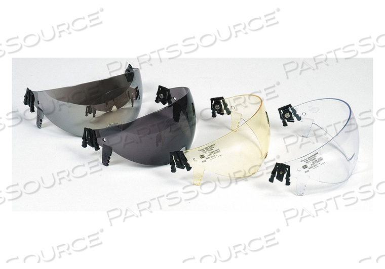 FIRE AND RESCUE VISOR DEFENDER AMBER 3IN by MSA Safety Sales, LLC