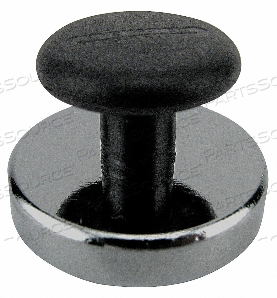 ROUND MAGNET WITH HANDLE 11 LB PULL by Master Magnetics, Inc. (The Magnet Source) ROUND MAGNET WITH HANDLE 11 LB PULL by Master Magnetics, Inc. (The Magnet Source)