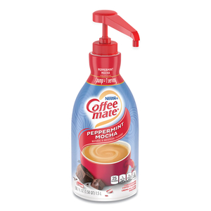 LIQUID COFFEE CREAMER, PEPPERMINT MOCHA, 1500ML PUMP BOTTLE by Coffee-Mate