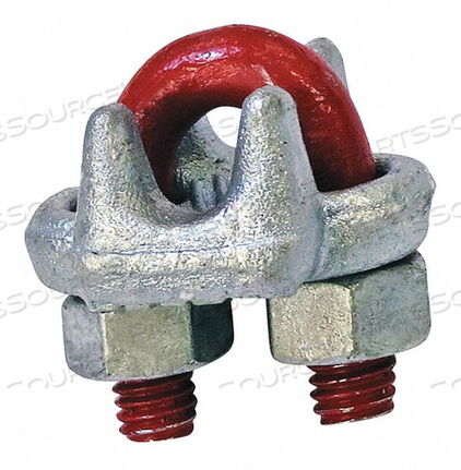 WIRE ROPE CLIP U-BOLT 1-3/8IN by Crosby WIRE ROPE CLIP U-BOLT 1-3/8IN by Crosby