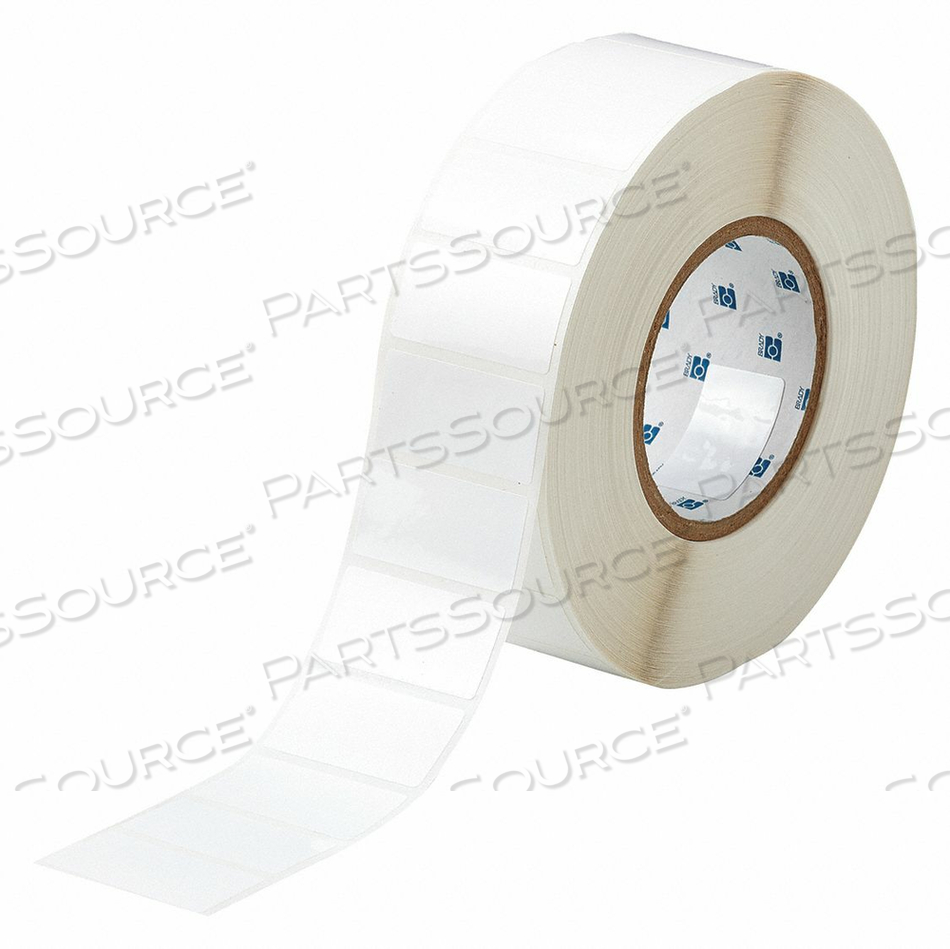 LABEL WHITE 2 IN W POLYESTER by Brady Americas