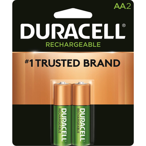 NL1500B2N DURACELL-RECHARGEABLE NIMH BATTERIES,AA,2 PACK by Duracell