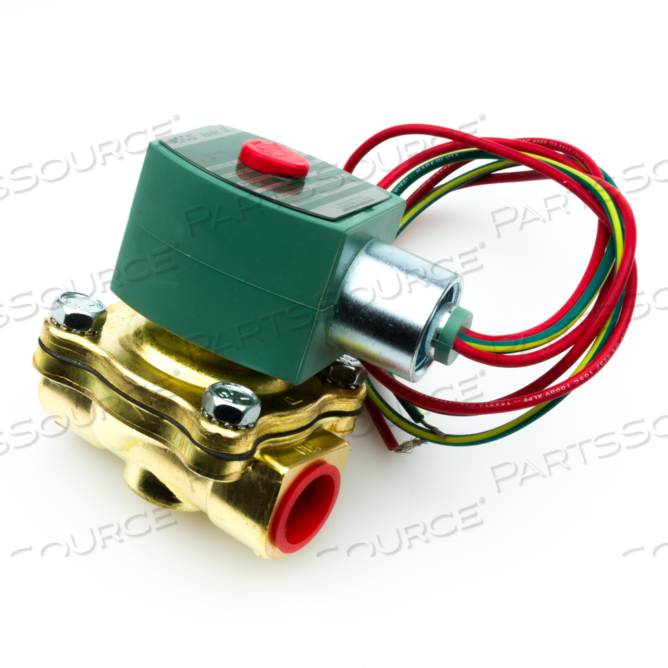 SOLENOID VALVE, 1/2 IN, BRASS by STERIS Corporation SOLENOID VALVE, 1/2 IN, BRASS by STERIS Corporation