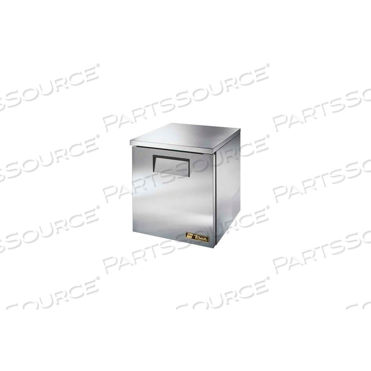 LOW PROFILE UNDERCOUNTER FREEZER 10F - 27-5/8"W X 30-1/8"D - TUC-27F-LP by True Food Service Equipment
