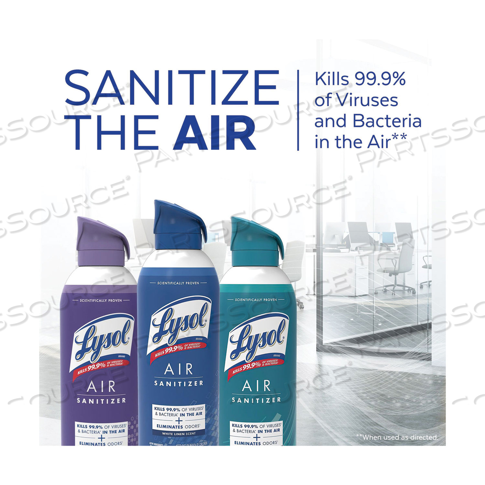 AIR SANITIZER SPRAY, SIMPLE FRESH, 10 OZ AEROSOL SPRAY by Lysol