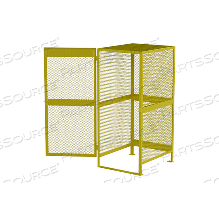 CYLINDER STORAGE CABINET, VERTICAL SINGLE DOOR 10 CYLINDERS, 33W X 40D X 71H by Jamco CYLINDER STORAGE CABINET, VERTICAL SINGLE DOOR 10 CYLINDERS, 33W X 40D X 71H by Jamco