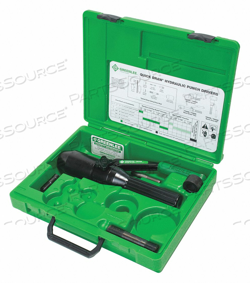 QUICK DRAW HYDRAULIC PUNCH DRIVER KIT by Greenlee