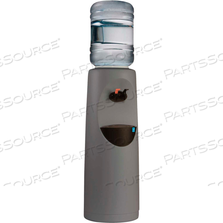 AQUAVERVE KONCEPT MODEL COMMERCIAL HOT/COLD BOTTLED WATER COOLER DISPENSER - GREY W/BLACK TRIM by Elite Holdings Group AQUAVERVE KONCEPT MODEL COMMERCIAL HOT/COLD BOTTLED WATER COOLER DISPENSER - GREY W/BLACK TRIM by Elite Holdings Group