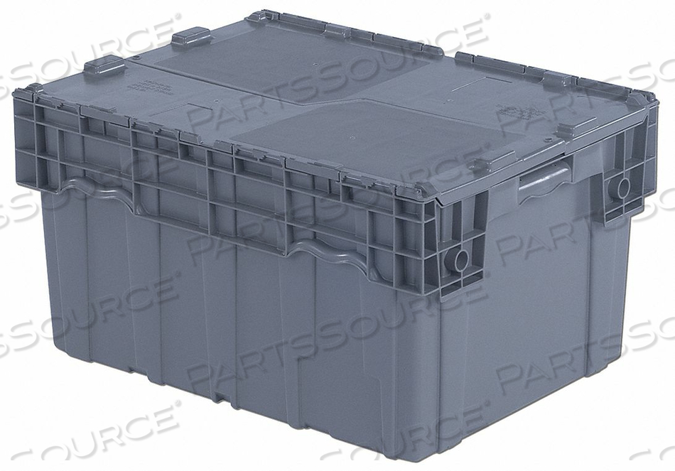 ORBIS FLIPAK DISTRIBUTION CONTAINER FP403 - 27-7/8 X 20-5/8 X 15-5/16 GRAY by Lewisbins