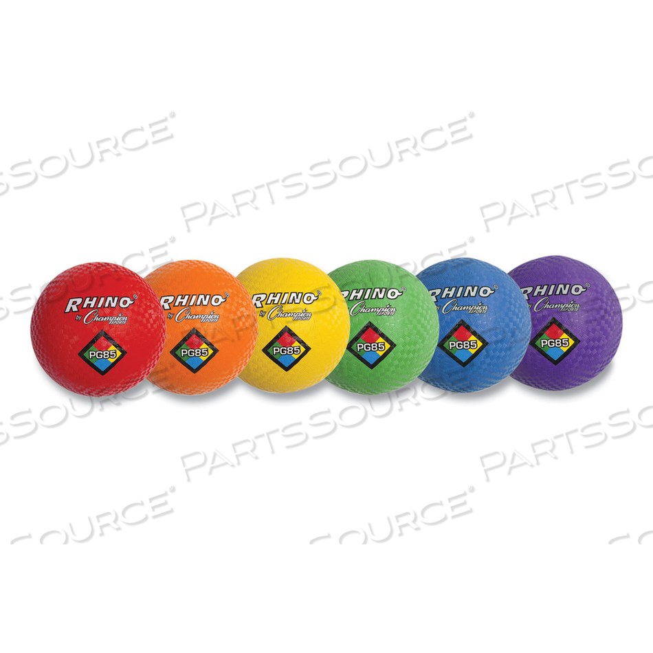 PLAYGROUND BALL SET SIZE 8.5 PK6 by Champion Sports
