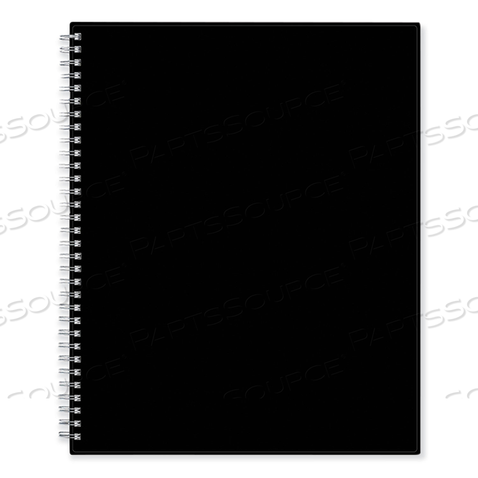 ENTERPRISE SPANISH LANGUAGE WEEKLY/MONTHLY PLANNER, ENTERPRISE FORMATTING, 11 X 8.5, BLACK COVER, 12-MONTH (JAN TO DEC): 2023 