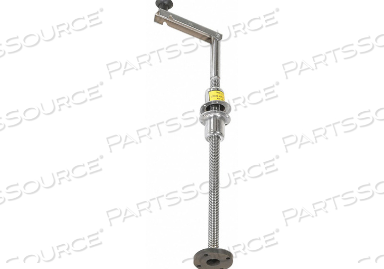 STAINLESS STEEL LEVELING JACK 4-1/2" TO 13-1/2" 5000 LB. CAP. by Vestil Manufacturing Corp.