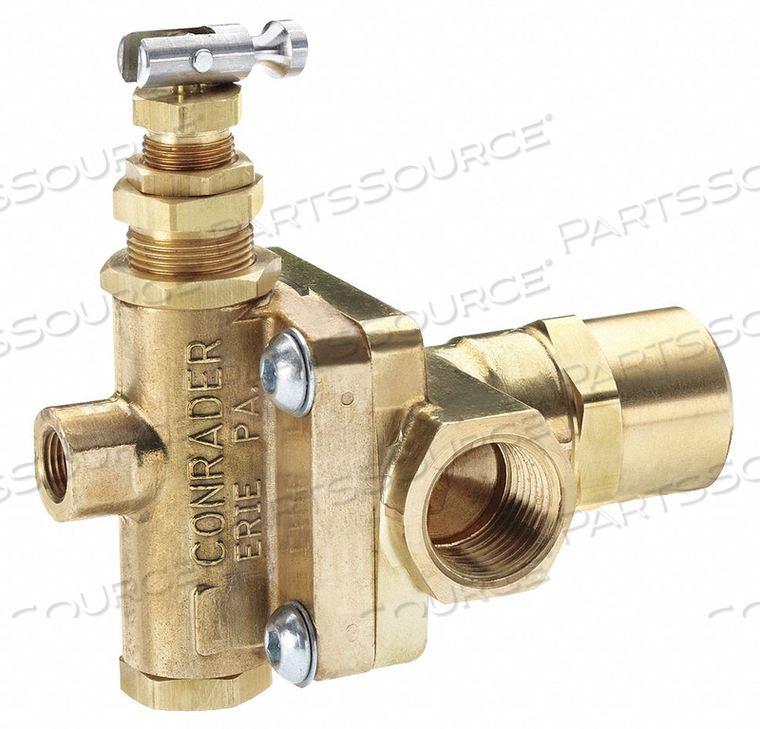 UNLOADER PILOT VALVE 1/2 IN INLET BRASS by Conrader UNLOADER PILOT VALVE 1/2 IN INLET BRASS by Conrader