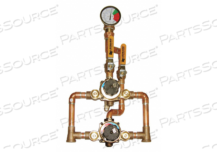 MIXING VALVE LEAD FREE BRONZE by Leonard Valve