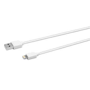 USB LIGHTNING CABLE, 3 FT, WHITE by Innovera