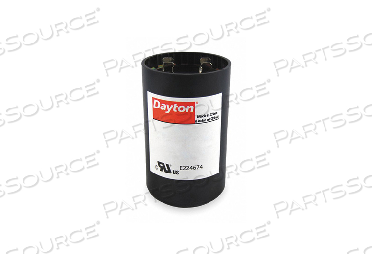 MOTOR START CAPACITOR 378-455 MFD ROUND by DAYTON ELECTRIC MANUFACTURING CO