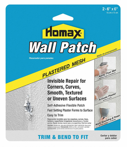 WALL PATCH SELF ADHESIVE 6X6IN PK2 by Homax