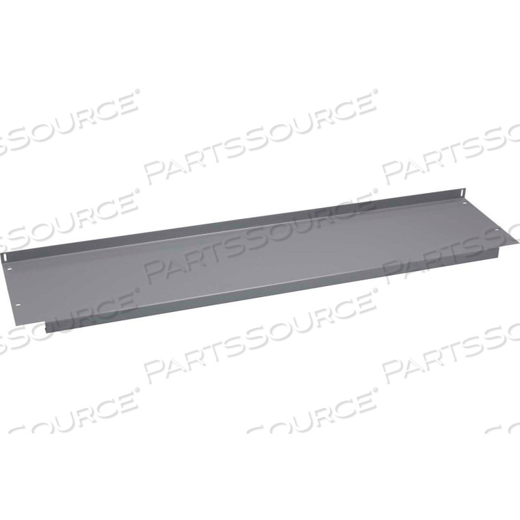 LOWER SHELF S-96 FOR TENNSCO WORKBENCHES 96"W X 14"D X 3"H - MEDIUM GRAY by Tennsco Corp.