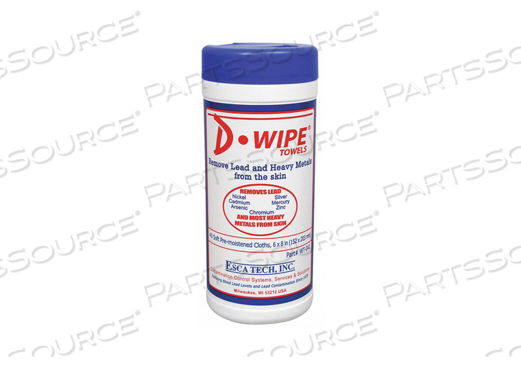 HAND CLEANING TOWELS 6 X 8 CITRUS by D-Lead