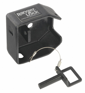 PADLOCK GUARD HARDENED STEEL BLK 2 L by Ranger Lock