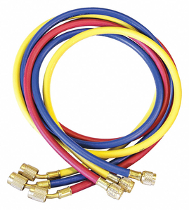 MANIFOLD HOSE SET 72 IN RED YELLOW BLUE by JB Industries