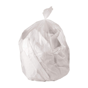 TRASH BAG 40X46 CLEAR 0.9MIL LLDPE PK100 by Heritage