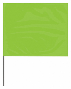 MARKING FLAG LIME GLO BLANK PVC PK100 by Presco MARKING FLAG LIME GLO BLANK PVC PK100 by Presco