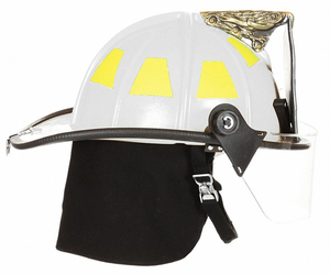 FIRE HELMET WHITE TRADITIONAL by Fire-Dex