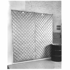 QFM DOUBLE FACED QUILTED WALL PANEL, 4'W X 4'H X 2" THICK by Singer Safety