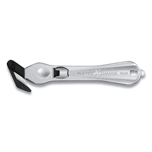 PLUS ONE-SIDED MAGNESIUM HANDLE SAFETY CUTTER, 7" BLADE, SILVER by Klever XChange