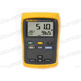 DIGITAL THERMOMETER, -250 TO 1767 DEG C, K/J/T/E THERMOCOUPLE, SINGLE INPUT by Fluke Electronics Corp (Biomedical Div.)