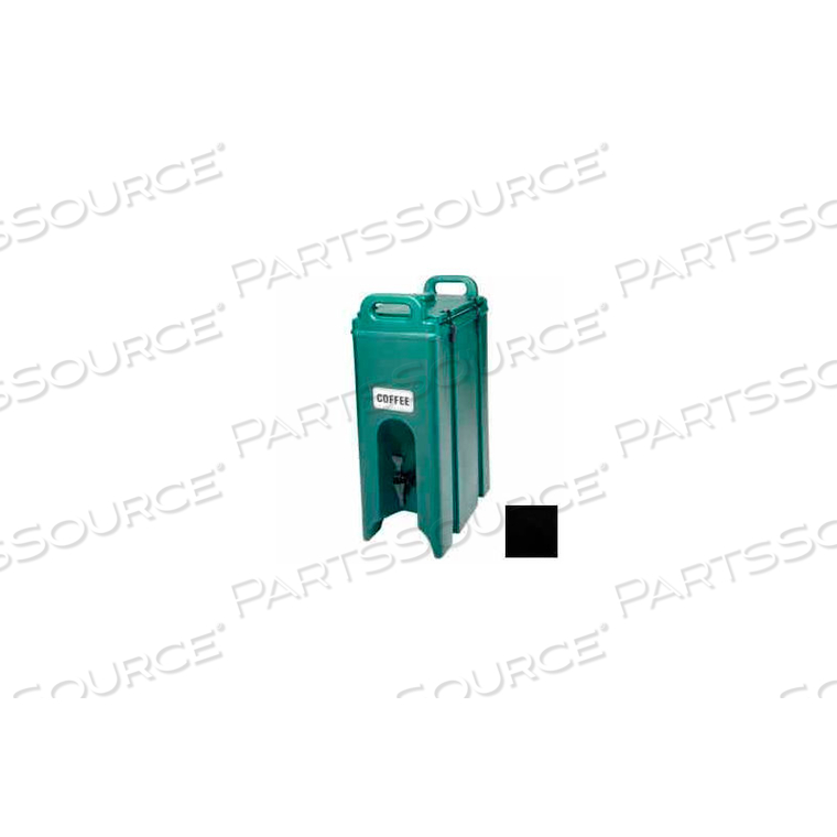 CAMTAINER BEVERAGE CARRIER, 4-3/4 GALLON, 16-1/2"D X 9"W X 24-1/4"H, BLACK by Cambro