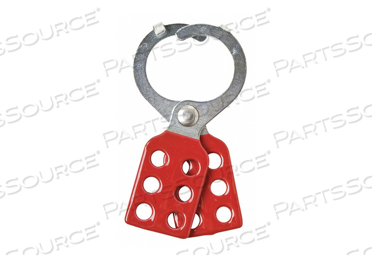 LOCKOUT HASP 6 LOCK RED by Brady Americas