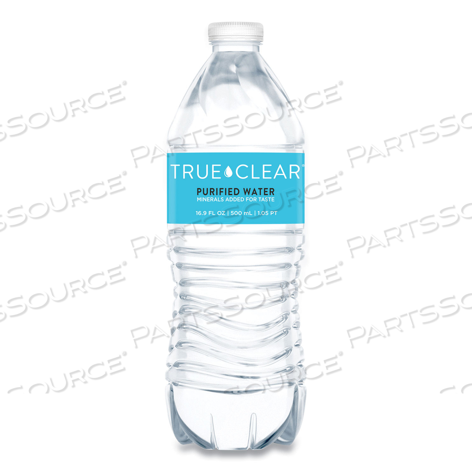PURIFIED BOTTLED WATER, 16.9 OZ BOTTLE by True Clear PURIFIED BOTTLED WATER, 16.9 OZ BOTTLE by True Clear